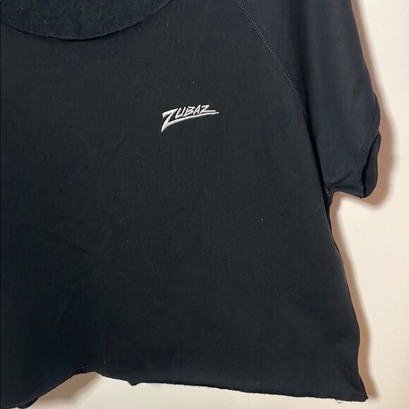 Zubaz oversized cropped style workout sweatshirt - Picture 4 of 10